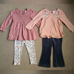 Lot Of Two Girl Outfits